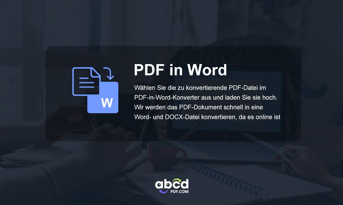 wie kann man PDF in word umwandeln
